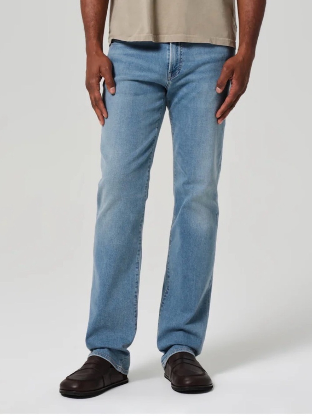 $228 NWOT Citizens Of Humanity “Sid” Straight Perform Jeans in Parkland Sz 30